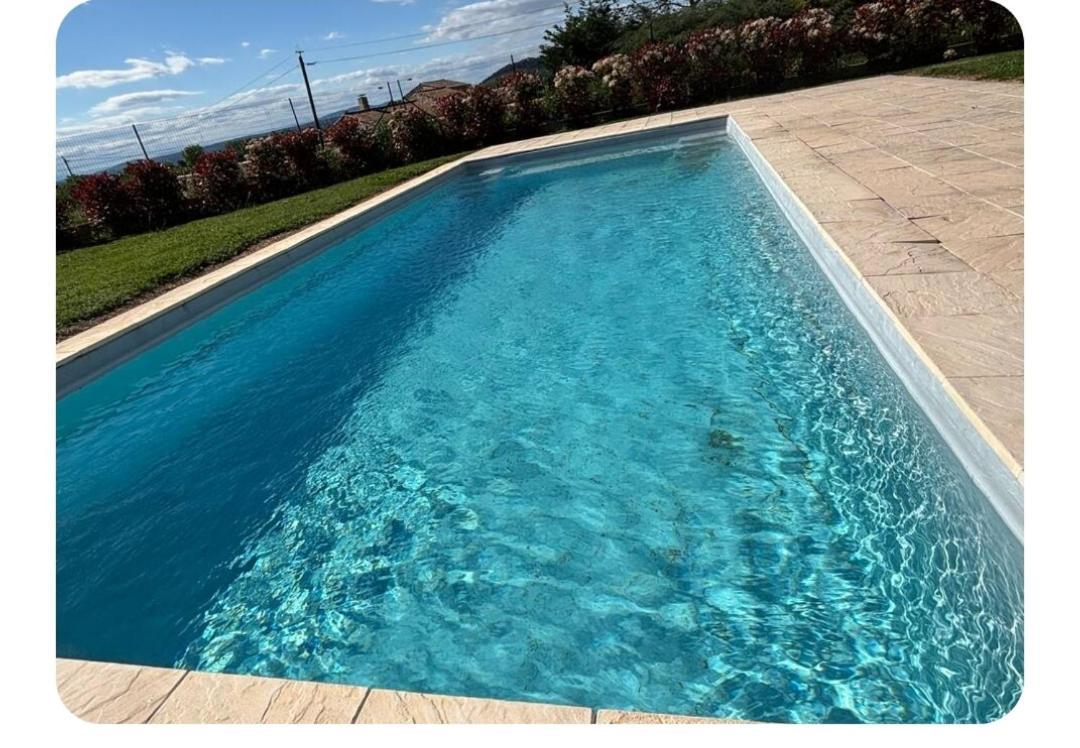 Villa Familiale Avec Piscine, Jardin A 10 Mn D'Uzes Flaux Exteriér fotografie